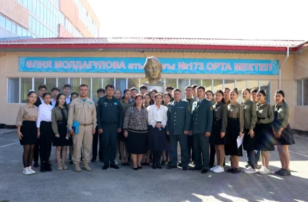 «Әлия – ғасыр аруы» атты ерлік сабағы өтті