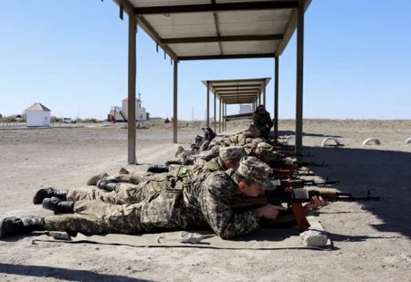 Қызылорда облысының жергілікті әскери басқару органдарында қорытынды сынақтар өтіп жатыр