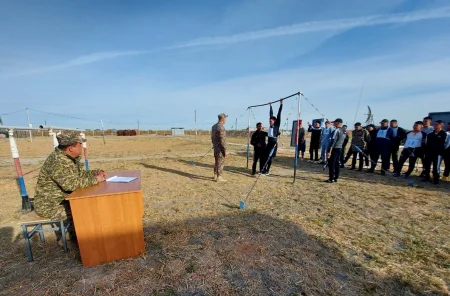 Әскери бөлімдерде қорытынды сынақтар аяқталды