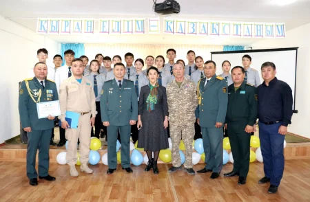 Жас патриоттар салтанатты түрде ант берді