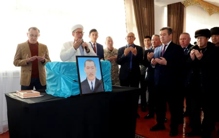 Қазақ жауынгерінің сүйегі туған жерінде жерленді