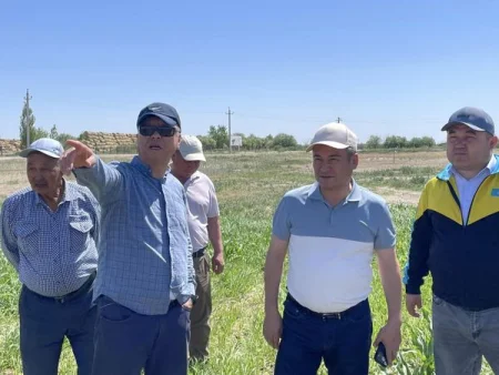 БАСҚАРМА БАСШЫСЫ ҚАЗАЛЫДА БОЛДЫ