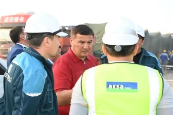 АЙМАҚ БАСШЫСЫ ҚҰРЫЛЫС ЖҰМЫСТАРЫНЫҢ БАРЫСЫН ТЕКСЕРДІ