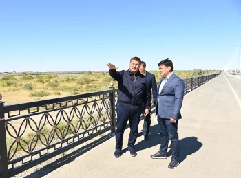 АЙМАҚ БАСШЫСЫ  ҚҰРЫЛЫС НЫСАНДАРЫНДАҒЫ ЖҰМЫС БАРЫСЫН КӨРДІ