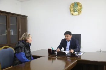 ҚАЛА ӘКІМІ ТҰРҒЫНДАРДЫ ҚАБЫЛДАДЫ