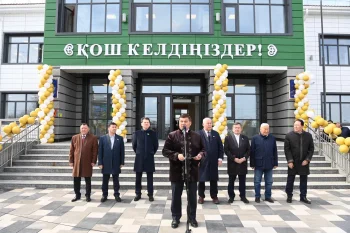 ҚАЗАЛЫ АУДАНЫНЫҢ ЖАНҚОЖА БАТЫР АУЫЛЫНДА 300 ОРЫНДЫҚ ЖАЙЛЫ МЕКТЕП АШЫЛДЫ