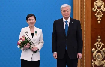 ЖЕРЛЕСТЕРІМІЗ МЕМЛЕКЕТ БАСШЫСЫНАН МАРАПАТ АЛДЫ