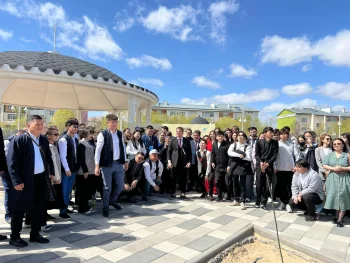 ЖАСЫЛ БОЛАШАҚҚА ЖАСТАРМЕН БІРГЕ!