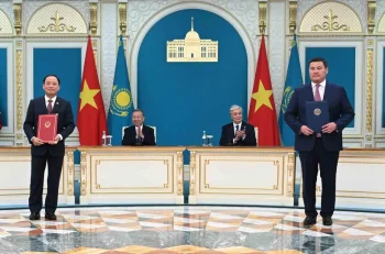 Қызылорда облысы әкімдігі мен Хынг Йен провинциясы арасында бауырластық қарым-қатынас орнату туралы меморандумға қол қойылды