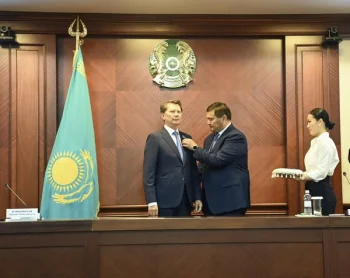 МАРХАБАТ ЖАЙЫМБЕТОВ "ҚЫЗЫЛОРДА ОБЛЫСЫНЫҢ ҚҰРМЕТТІ АЗАМАТЫ" АТАНДЫ