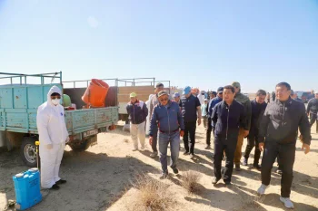 ҚР АУЫЛ ШАРУАШЫЛЫҒЫ МИНИСТРІ АРАЛ АУДАНЫНДАҒЫ ЗИЯНКЕСТЕРГЕ ҚАРСЫ ӨҢДЕУ ЖҰМЫСТАРЫМЕН ТАНЫСТЫ