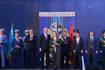 БАЙҚОҢЫР ҚАЛАСЫ МЕН ҒАРЫШ АЙЛАҒЫНЫҢ 70 ЖЫЛДЫҒЫНА АРНАЛҒАН МЕРЕЙТОЙЛЫҚ ІС-ШАРА ӨТТІ