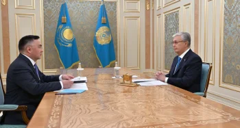 Президент Жоғарғы сот төрағасы Асламбек Мерғалиевті қабылдады