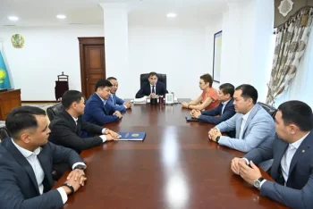 ЖАМБЫЛ ОБЛЫСЫНЫҢ ДЕЛЕГАЦИЯСЫ СЫР ӨҢІРІНІҢ ӘЛЕУМЕТТІК-ЭКОНОМИКАЛЫҚ ДАМУ БАРЫСЫМЕН ТАНЫСТЫ