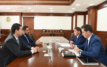 АЙМАҚ БАСШЫСЫ «POWER INTERNATIONAL HOLDING» КОМПАНИЯСЫНЫҢ ҚАЗАҚСТАН БОЙЫНША АТҚАРУШЫ ДИРЕКТОРЫМЕН КЕЗДЕСТІ