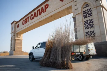 ҚЫЗЫЛОРДАДА «ТАЗА ҚАЗАҚСТАН» АКЦИЯСЫ АЯСЫНДА МЫҢДАҒАН АҒАШ КӨШЕТТЕРІ ОТЫРҒЫЗЫЛДЫ