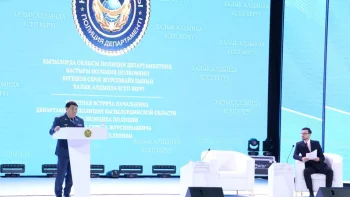 🔷Қызылорда облысының Бас полицейі халық алдында  есеп берді