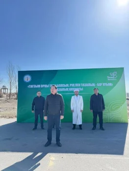 CЫР ӨҢІРІНДЕ «ТАҒЗЫМ ОРНЫ ТАЗА БОЛСЫН, РУХ ПЕН ТАЗАЛЫҚ – ЕГІЗ ҰҒЫМ» АТТЫ ЖАЛПЫХАЛЫҚТЫҚ ТАЗАЛЫҚ АКЦИЯСЫ ӨТТІ