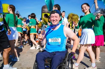 Параатлеттер Astana Half Marathon жарысына қатысты Елордада дәстүрлі Astana Half Marathon жарысы өтті.