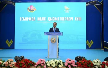ҚАЗАЛЫДА ТЕМІРЖОЛШЫЛАРДЫҢ КӘСІБИ МЕРЕКЕСІ АТАЛЫП ӨТІЛДІ