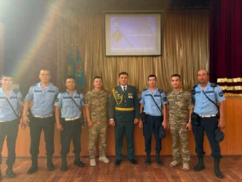ОТАН ҮШІН АБРОЙЛЫ ЖОЛМЕН ЖҮРГЕН ҰЛТТЫҚ ҰЛАН ОФИЦЕРІН ҚҰРМЕТТЕУ КЕШІ ӨТТІ